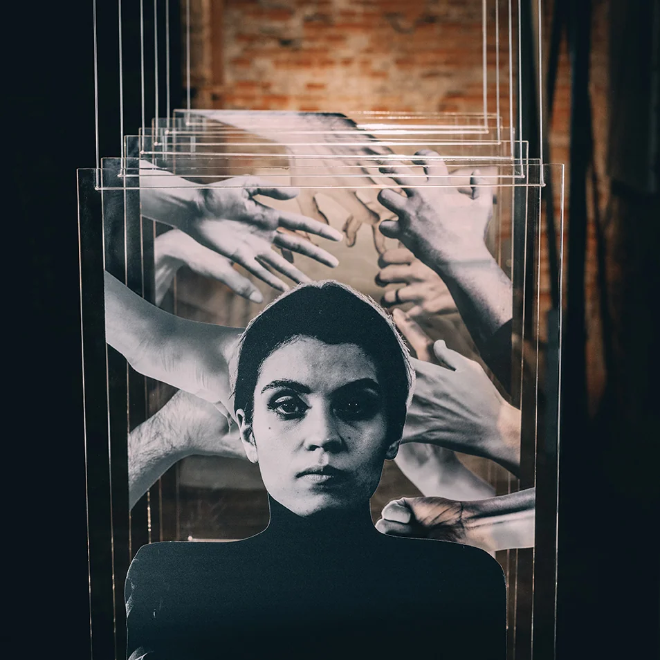 Parallel Actions - Muzaffer Malkoç, Seven Plexiglass Panels Installation - View 3