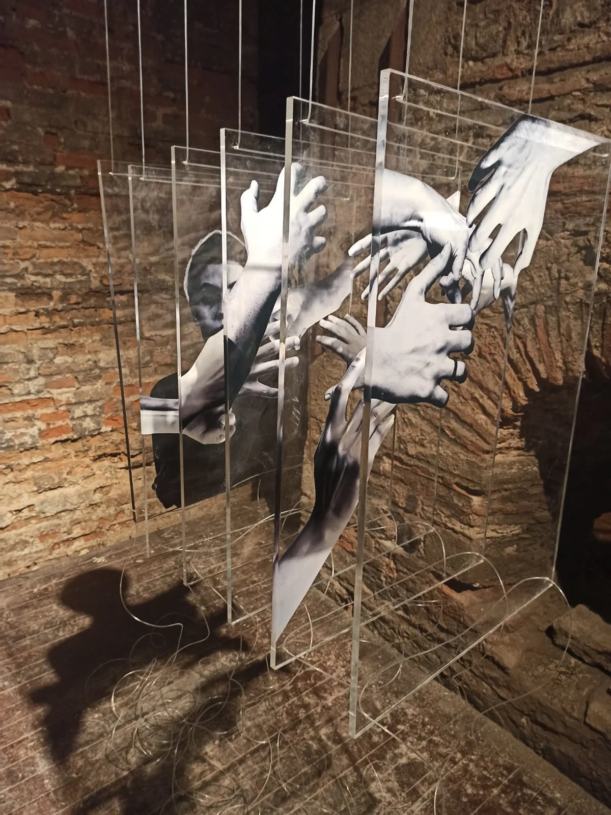 Parallel Actions - Muzaffer Malkoç, Seven Plexiglass Panels Installation - View 9