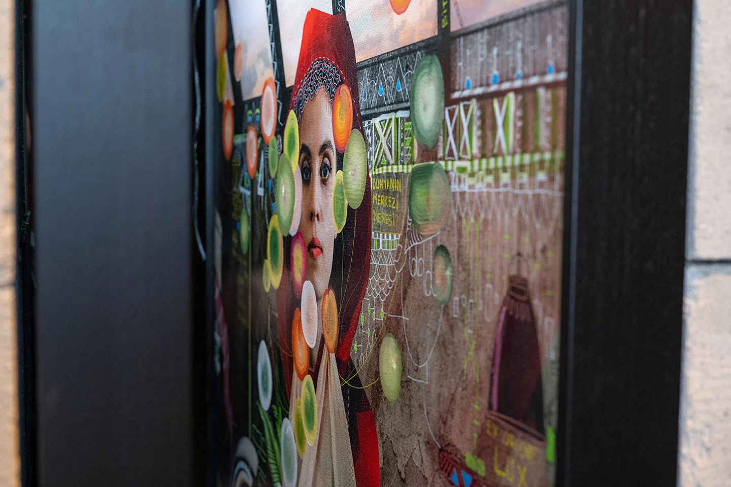 Acute Angle - Muzaffer Malkoç, Painting and Installation Series - View 3
