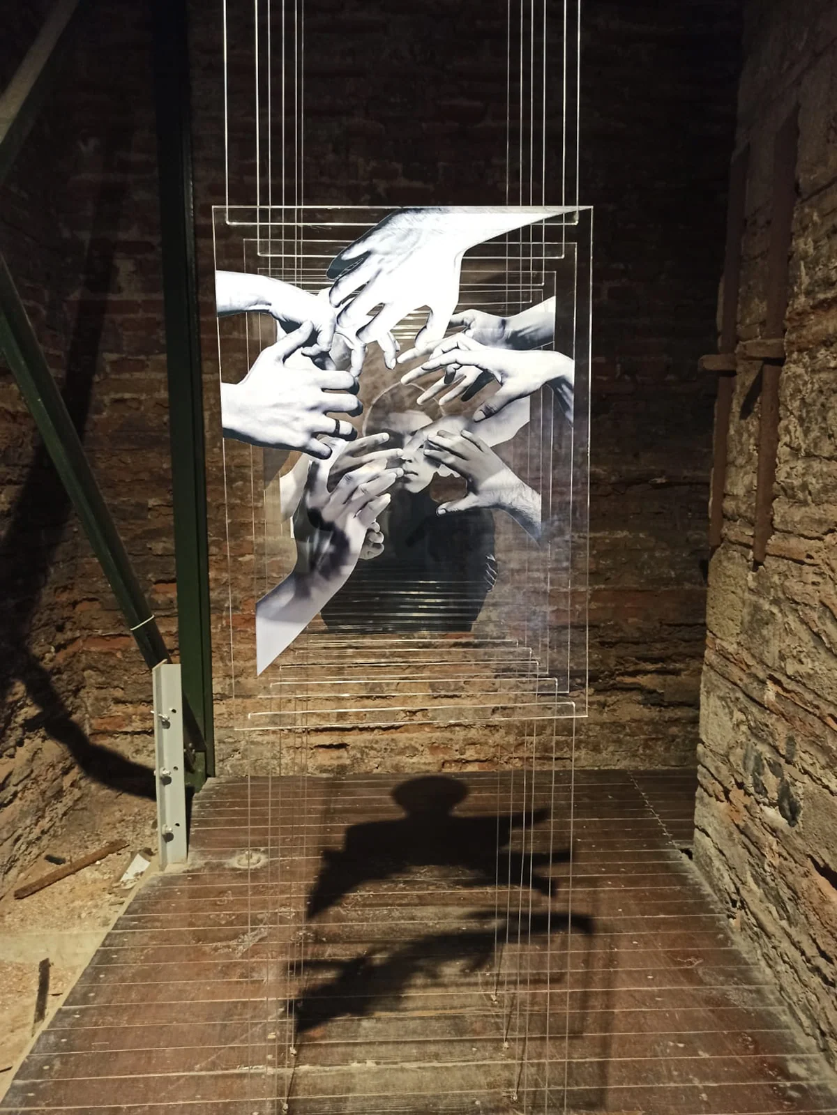 Parallel Actions - Muzaffer Malkoç, Seven Plexiglass Panels Installation - View 11