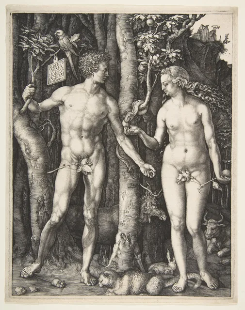 Adam and Eve - Albrecht Dürer