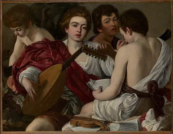 The Musicians - Caravaggio (Michelangelo Merisi)