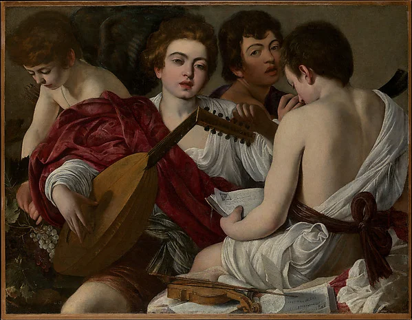 The Musicians - Caravaggio (Michelangelo Merisi)