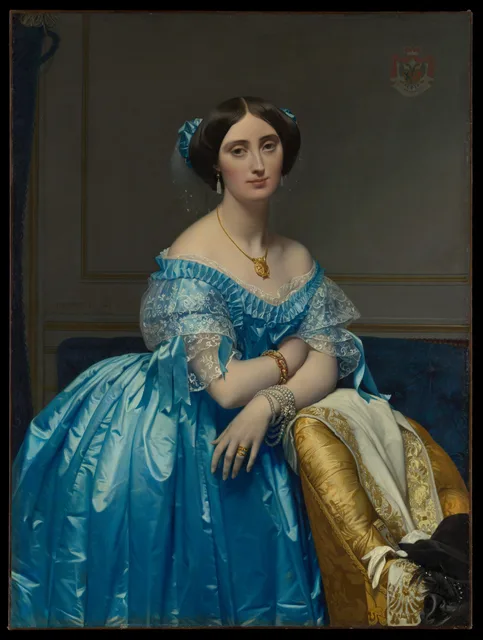 Joséphine-Éléonore-Marie-Pauline de Galard de Brassac de Béarn (1825–1860), Princesse de Broglie - Jean Auguste Dominique Ingres