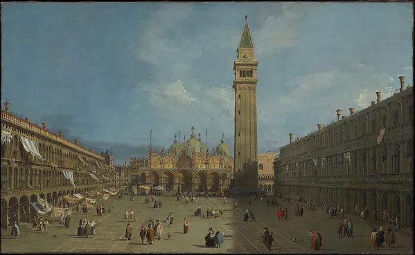 Piazza San Marco - Canaletto (Giovanni Antonio Canal)