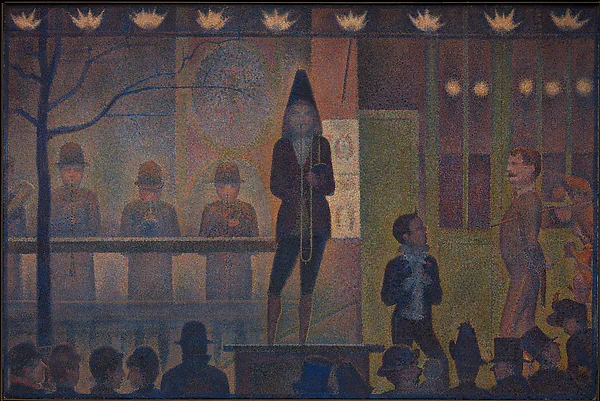 Circus Sideshow (Parade de cirque) - Georges Seurat