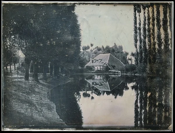 Landscape Daguerreotype - Marie-Charles-Isidore Choiselat
